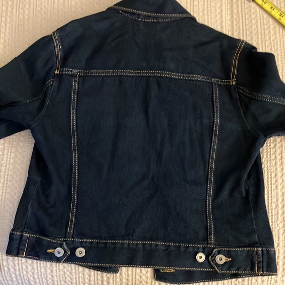 EUC H&M Dark Blue Denim Jacket size Medium - Picture 8 of 8